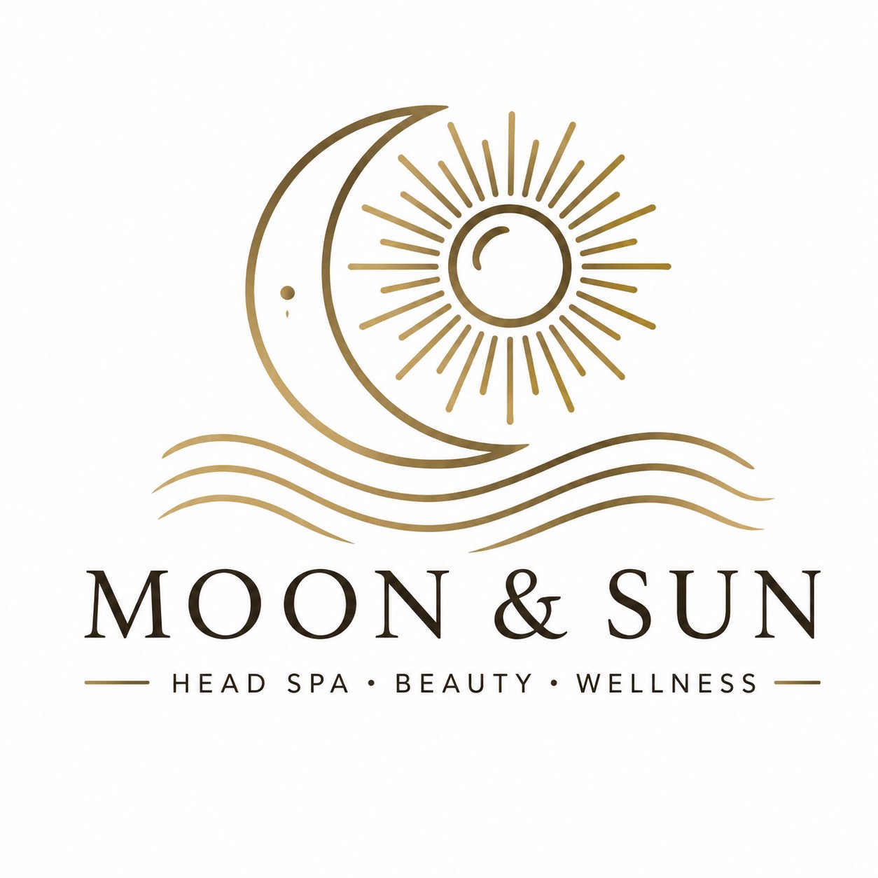 Moon & Sun Head Spa Logo